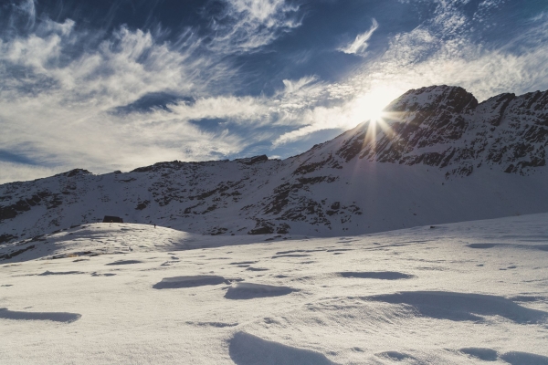 La Val Vignun in manto invernale