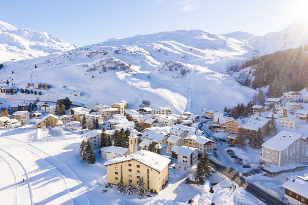 Passeggiata invernale nei dintorni di Bivio